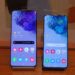 Samsung Galaxy S20 Ultra-Gründerschleier auf dem Bildschirm