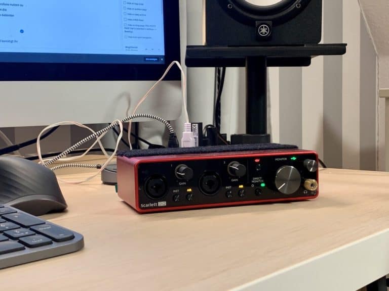 Focusrite Scarlett 2i2 Test