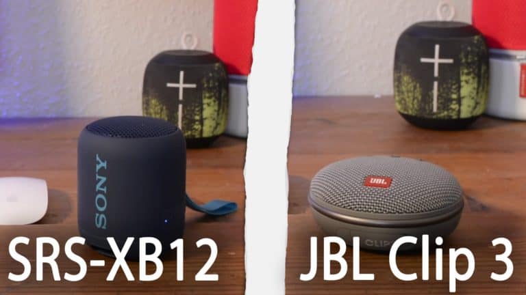 Sound Battle: Sony SRS-XB12 vs. JBL Clip 3
