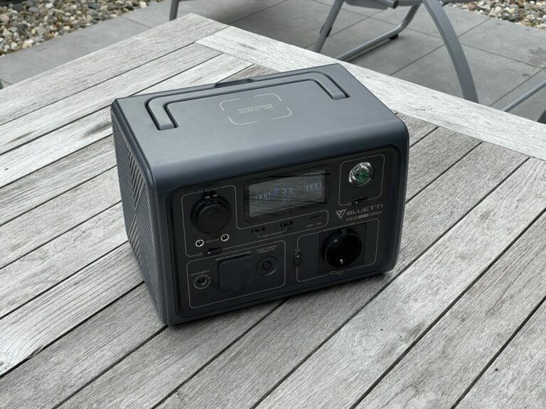 Bluetti EB3A Tragbare Powerstation + PV200 Solarpanel – Testbericht