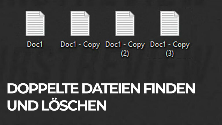 Windows 11/10: Doppelte Dateien und Bilder finden & löschen