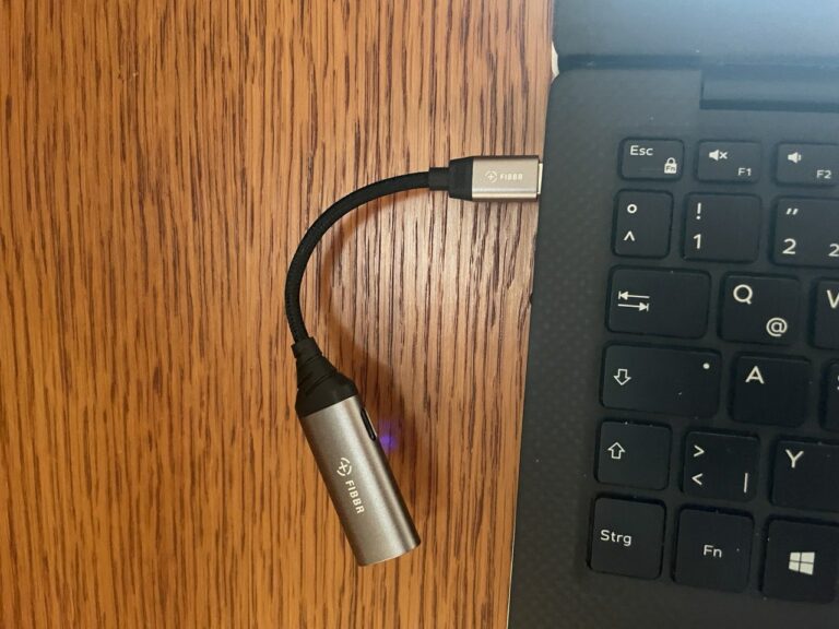Fibbr USB-C zu 3,5 mm Kopfhörer Adapter im Test