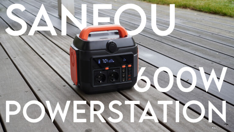 SANFOU PowerStation 600W Test