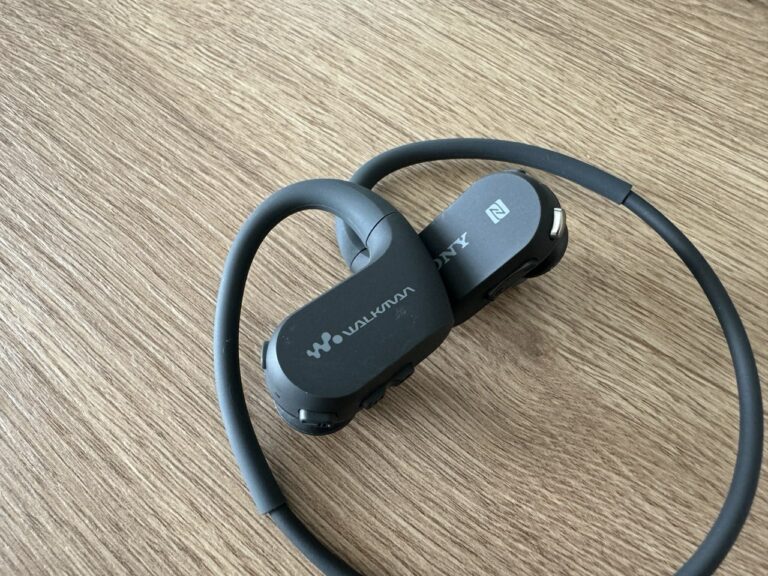 Testbericht: Sony NW-WS623 beim Schwimmen