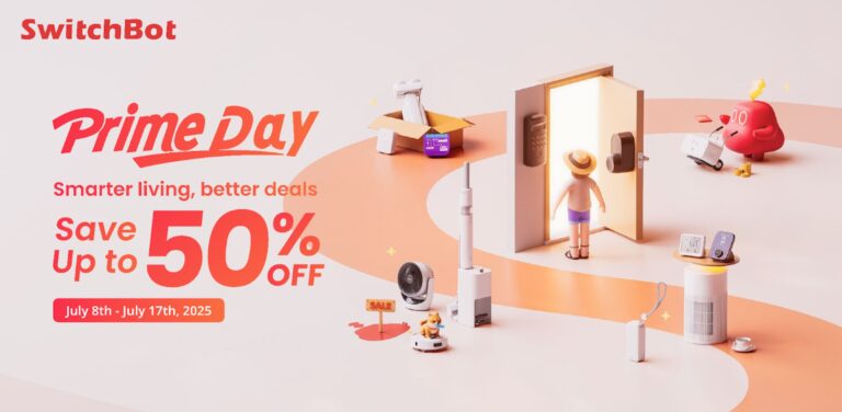 SwitchBot-Angebote zum Amazon Prime Day 2025: Bis zu 50 % Rabatt!