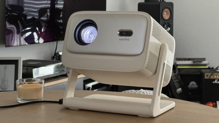 Wanbo Vali 1 Pro im Test: Heller Full-HD-Beamer mit Google TV für unter 300 Euro
